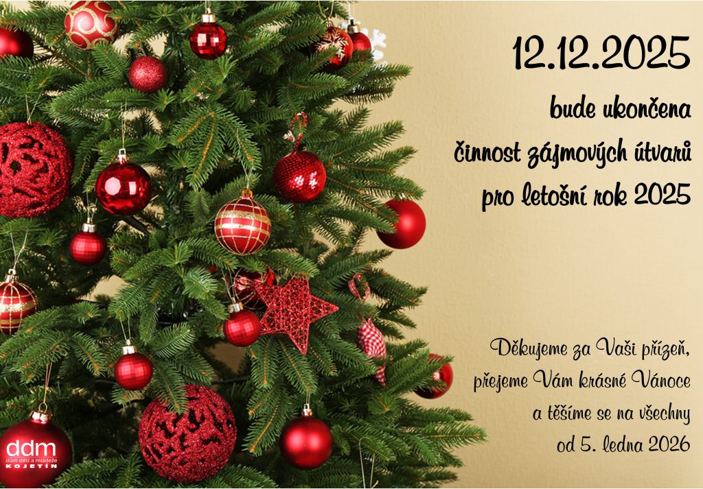 Vánoční prázdniny